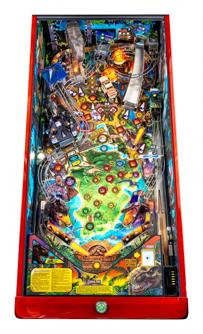 Jurassic Park 30th Anniversary pinball Playfield